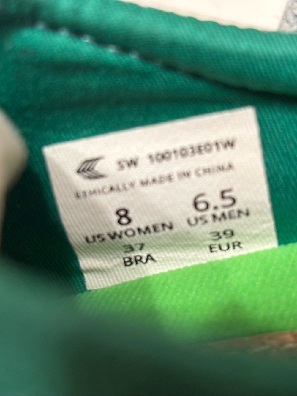 CARIUMA Oca Low Green Canvas Women’s Size 8 - Picture 6 of 6